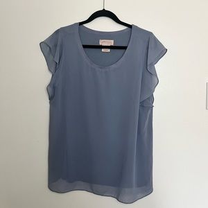 Philosophy top size XL blue